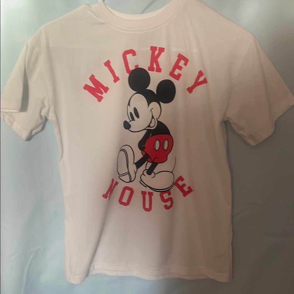 Mickey Mouse White Kids T-Shirt